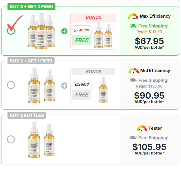 Vibrance Vitamin C Serum Australia Pricing